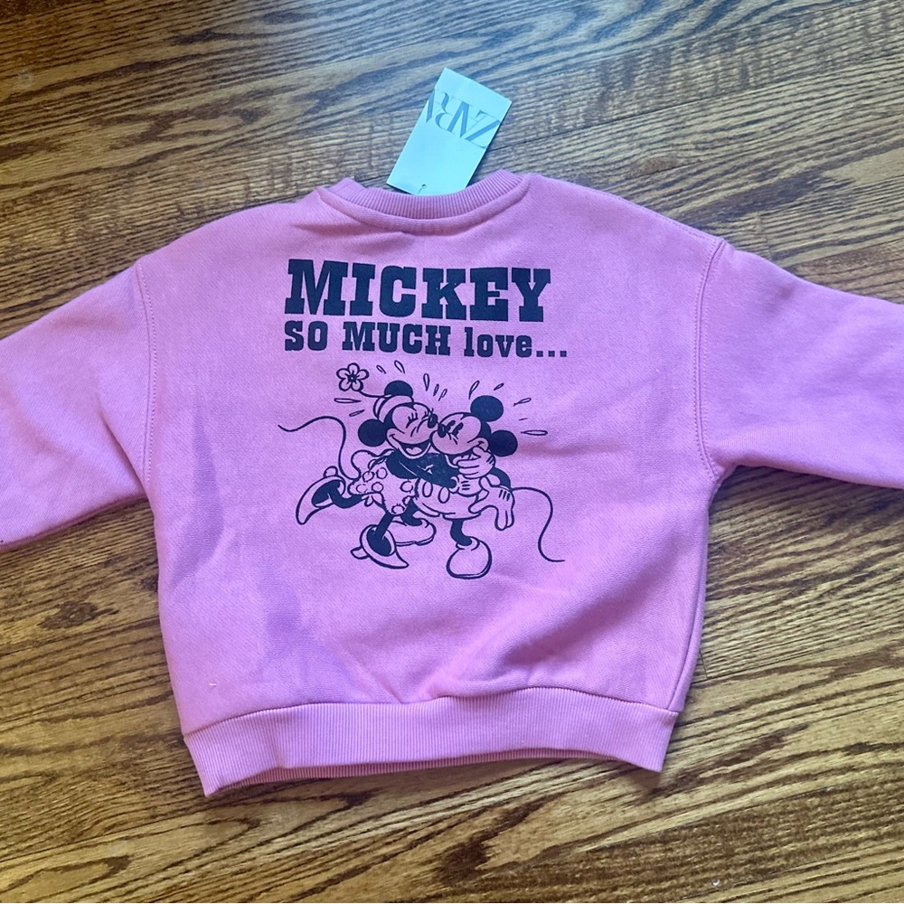 BNWT Zara Disney sweater ! So cute for Valentines